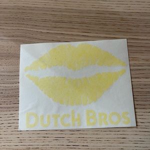 Dutch bros sticker